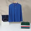 Unisex Fall/Winter Long-Sleeve Polo Shirt
