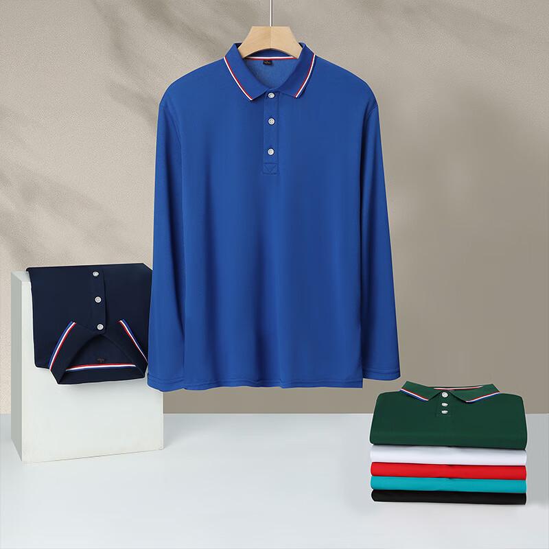 Unisex Fall/Winter Long-Sleeve Polo Shirt