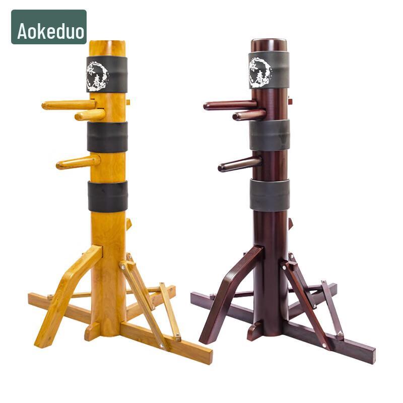Деревянный манекен Аокеду для Вин Чун с треногой