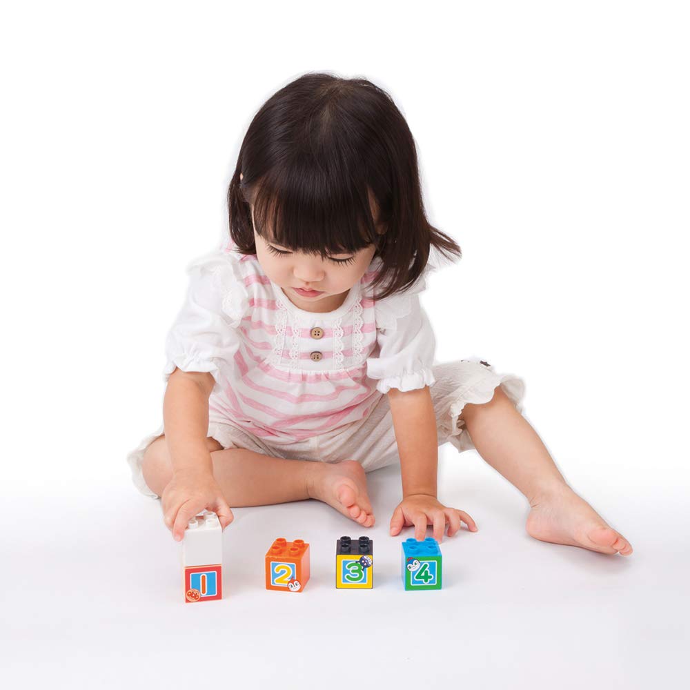 BANDAI BlockLabo Anpanman SL Man and Number Block Set 1 Year 6 Months and 1, 2, 3! (Ages Up)