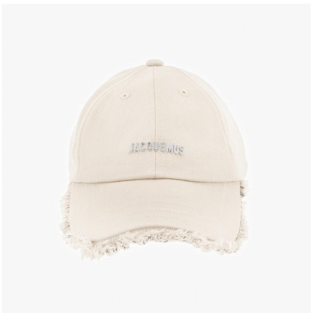 Jacquemus 235ac452 5012 110 La Casquet Artichoke Fringe Ball Cap