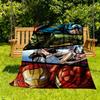 1pc Heroes Marvel All-Season Comfort, Outdoor Flannel Blanket - Soft, Warm & Cozy for Naps, Camping & Travel 075