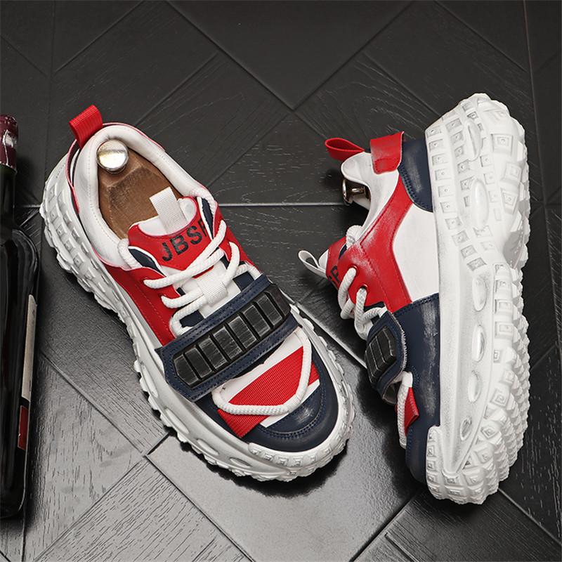 Men's Sneakers Fashion High Quality Casual Sports Shoes for Men Platform Non-slip Running Shoes Male Soft Platform Shoes zapatos