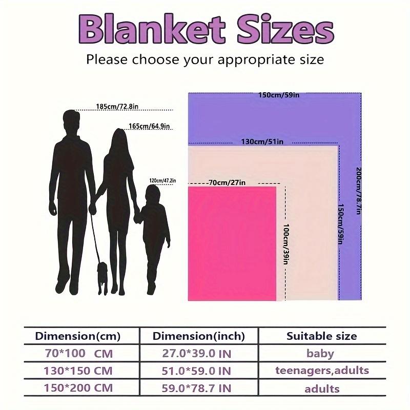 Pink Plaid Smile Face Flannel Blanket, Soft And Comfortable Blanket For Family And Friends, Suitable For Sofa Bed Throw Blanket