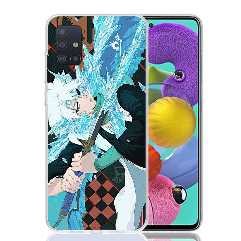 Hitsugaya Toushirou Bleach Phone Case For Samsung Galaxy A52 A32 A22 A12 A02S A50S A30S A51 A31 AA71 Note 20 Ultra 10 S10 Plus G