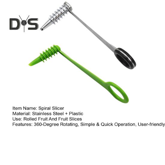 Espiralizador de Verduras de Acero Inoxidable Cortador Rotatorio de 360 Grados para Pepino Zanahoria Patata Libre de BPA Mango Ergonómico y Cuchillas Afiladas Tornillo Manual