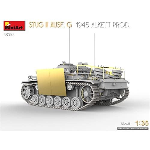 Miniart 1/35 scale German Sturmgesch?tz III Ausf. G, 1945, Alkett Plastic Model Kit MA35388