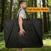 1PC Outside Folding Chair Storage Bag 110*28*74CM Large Outside Folding Chair Storage Case With Zipper Handles Adjustable Strap