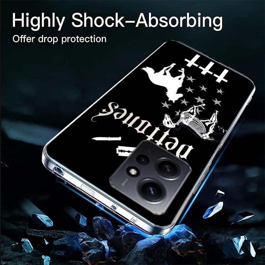 Band D-Deftones Phone Case For Redmi Note 14 13 12 11 Pro Plus 14S 12S 11S 11T 11E 10S 9S 10 9 Pro Cover TPU Shell Coque