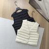 % White Goose Down~ Down Jacket Inside, Vest, Vest Outside, Autumn and Winter New White Goose Down Vest for Women's Autumn and Winter
