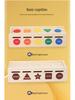 Children's Wooden Educational Shape Sorting Box: Develops Fine Motor Skills & Color Cognition