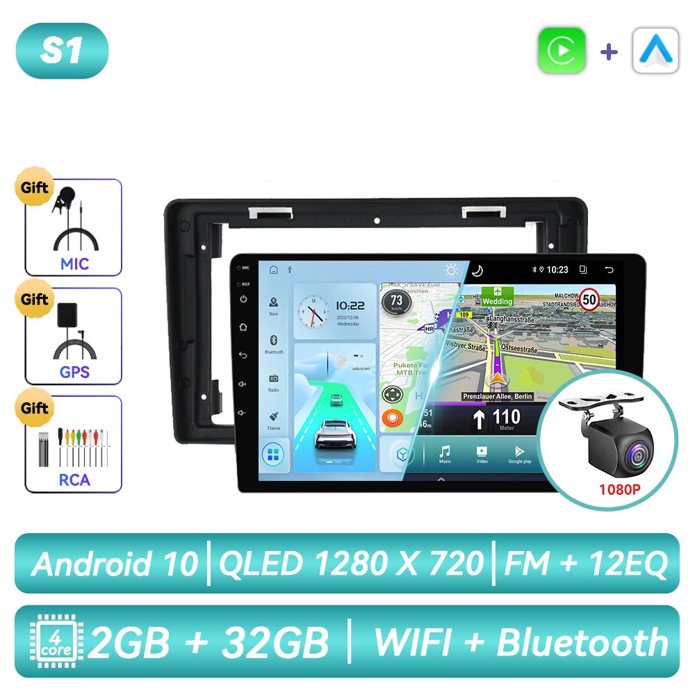 For Citroen Berlingo B9 Peugeot Partner 2008 - 2019 Android Car Radio Multimedia Video Player Navigation GPS Carplay Touch Screen Auto Stereo