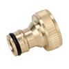 Copper Quick-Connect Faucet & Pipe Connector with Internal/External Thread - Fits 4mm & 6mm.