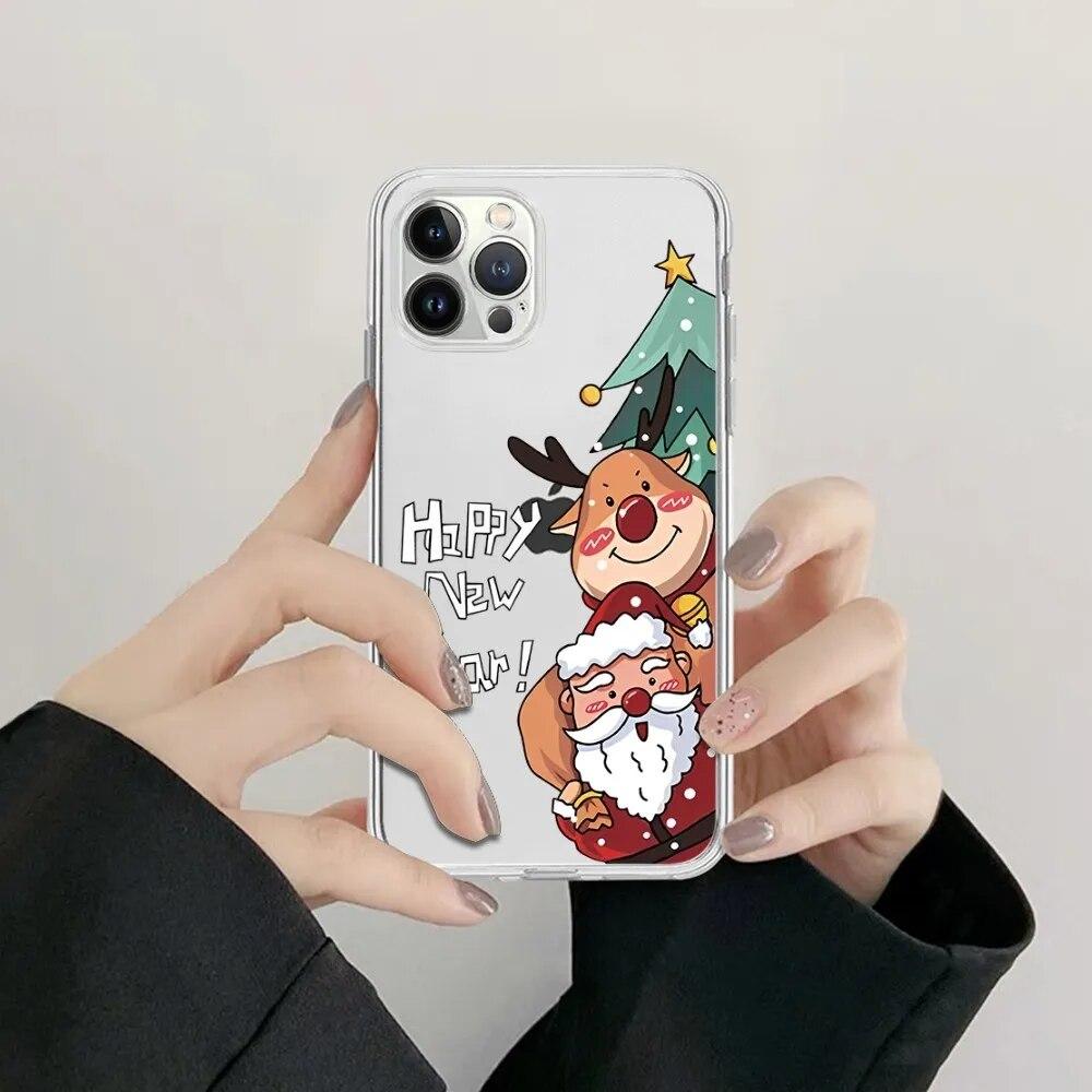 Fashion Lovely Animation Soft Phone For Iphone 8 12 XR 11 Pro Mini 6s 13 XS 7 Max X Plus 6 14 Silicon Soft Case Cover