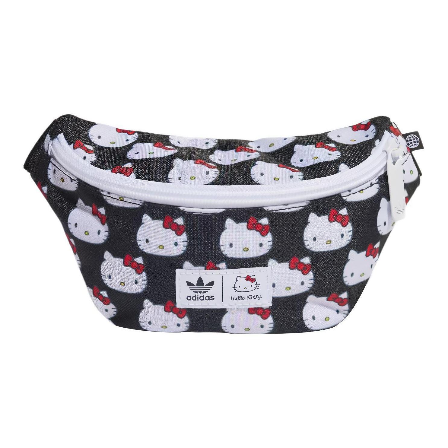 Adidas Originals X Hello Kitty Casual Letter Logo Waist Bag Men Bags Multicolor HK7162 Multicolor
