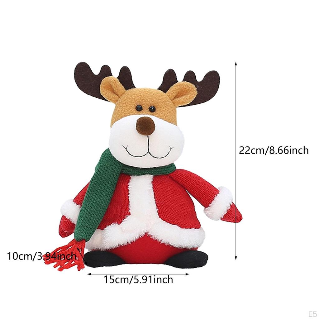 Christmas Doll Decoration Figure Ornament Xmas for Home