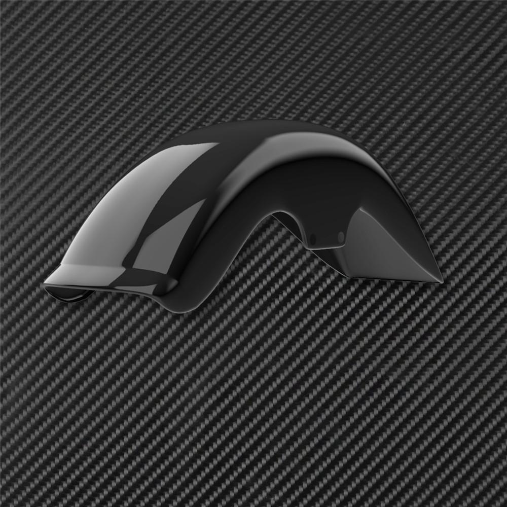 Motorcycle Gloss Black Front Fender Mudguards ABS Plastic Cover For Harley Softail 2006-2017 Fat Boy Special FLSTF 1450