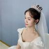 Bride Crystal Queen Crown Wedding Hair Accessory  Wedding Dress Evening Gown Birthday Crown  Performance Award Hair Crown