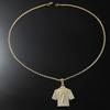 European-American Hip-Hop Diamond #7 Jersey Pendant 3D Men's Necklace