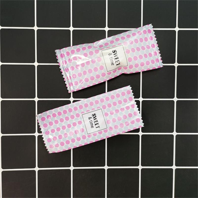 

200 шт. модные мультяшные животные узоры ручной работы DIY нуга пластиковая упаковка для еды конфеты обертывание пекарские мешки 4x9.5cm