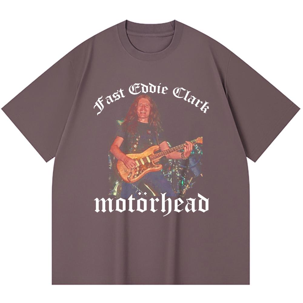 230 Gsm 100% Cotton Heavy Metal T-Shirt Rock Band Popular Music Print Unisex Heavy Cotton T Shirt