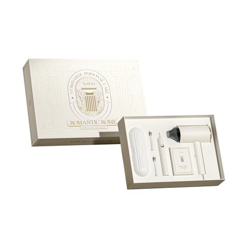 

ApiYoo T13-A Sonic Electric Toothbrush & Negative Ion Hair Dryer Couple Gift Set