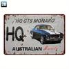 Vintage Metal Tin Sign Garage Decor Wall Art Poster
