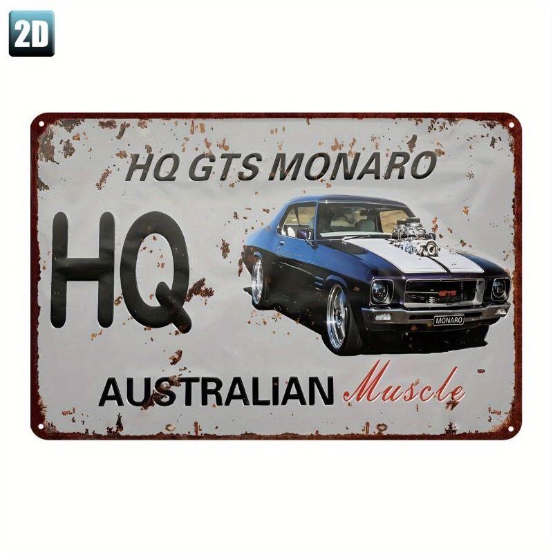 Vintage Metal Tin Sign Garage Decor Wall Art Poster
