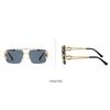 Luxury Square Sunglasses Man Woman Brand Designer Vintage Rimless Sun Glasses Male Female Fashion Retro Mirror