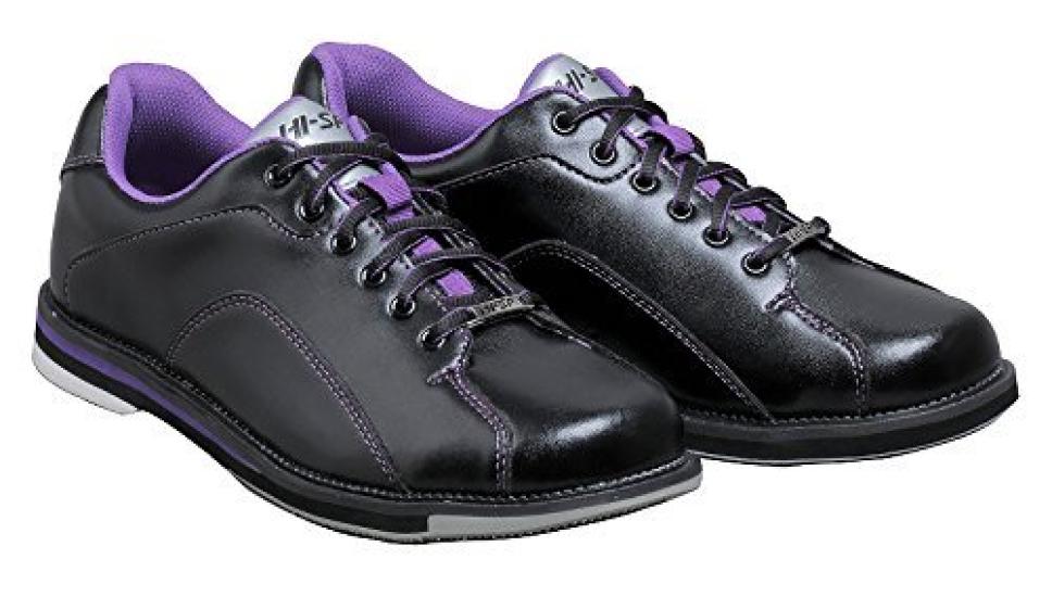 

Bowling Shoes Throwing (High Sports) HS-390 Black/Purple 23.5cm/Right [Bowling Equipment]