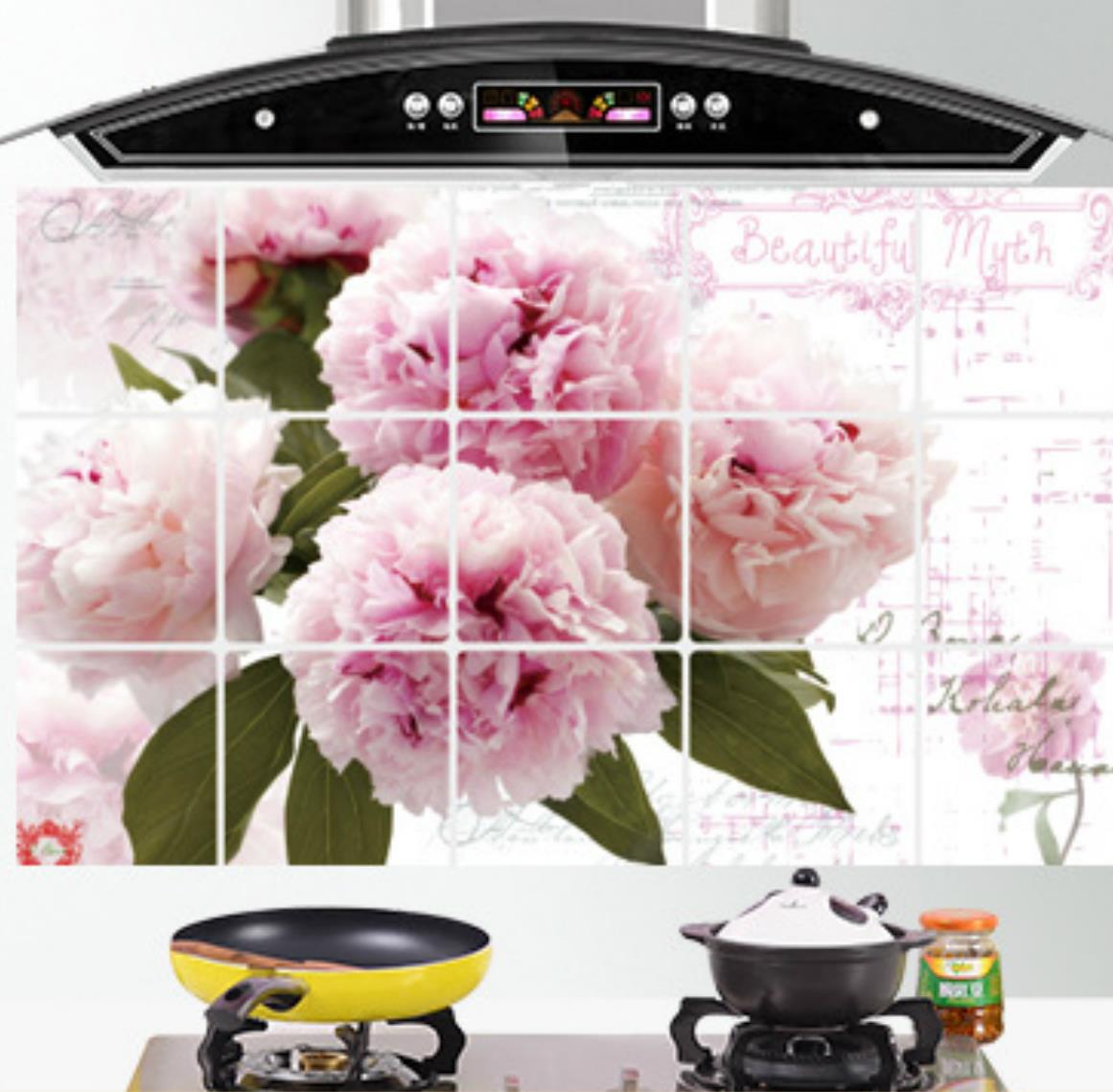 

Економна кухонна випарована наклейка