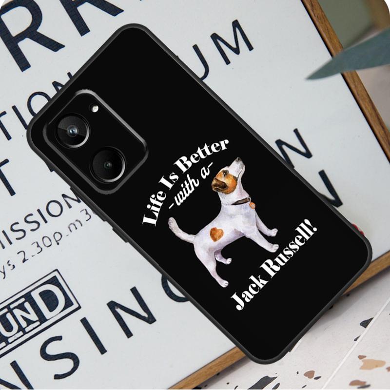 Jack Russell Terrier Dog For Realme C31 C33 C35 C51 C53 C55 C67 GT5 GT Neo 6 9 10 11 12 Pro Plus C21Y C25s C30 Case