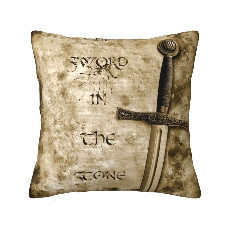 Custom Disney The Sword In The Stone Animated Movies Luxury Throw Pillow Cover Living Room Decoration Cushions for Sofa