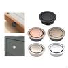 Concealed Flush Pull Handle Hardware Round 42mm Recessed Door Multipurpose for Sliding