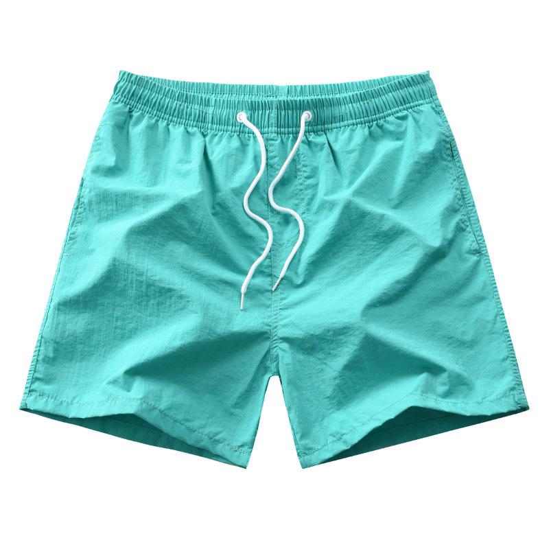 Men Swim Shorts Quick Dry Summer Pocket Elastic Waist Basic Shorts Pant 3XL Swimwear Running Jogging Trunks Beach Board Shorts
