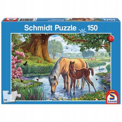 Konie Nad Potokiem Schmidt Puzzle 150 El.