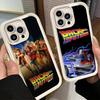 Phone Case for iPhone 17 Air 16E 15 16 Pro Max Back To The Future Cover 14 Plus 13 12 Mini Soft Shell Silicone Fundas