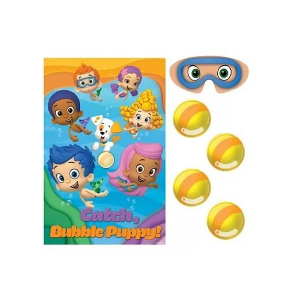 Set di poster del gioco per feste Bubble Guppies One Size nero