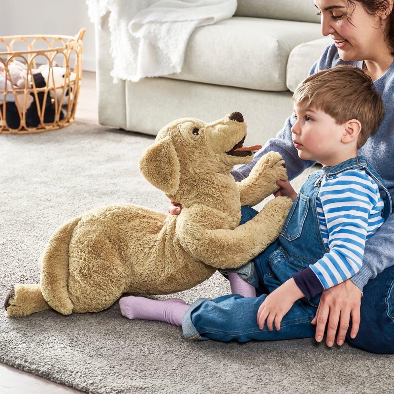 IKEA GOSIG GOLDEN Plüschhund