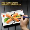 Premium Quality Bamboo Chopsticks Set, Eco-friendly & Reble Sushi Utensils, Lightweight Natural Bamboo for Asian Dining ,Ideal Gift for Food Lovers