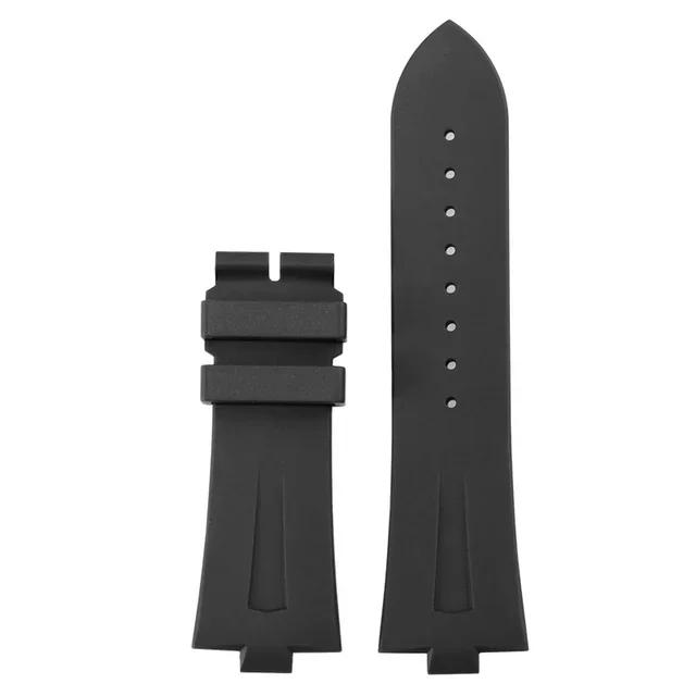 Rubber Watch Band For Vacheron Constantin Overseas VC 47450 VC 49020 Wristband 25MM-8MM Men's Luxury Silicone Watch Straps