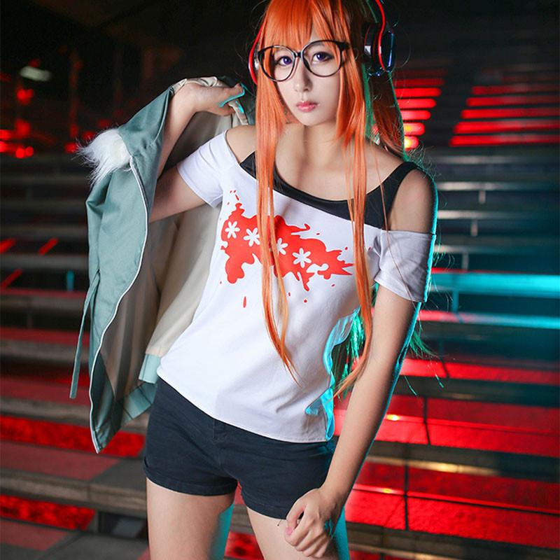 Persona 5 Costume Navi Cosplay Outfit With Polyester Fabric For Halloween Costumes
