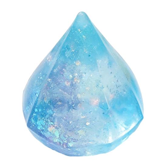 Yousheng Stressabbau Strass-Quetschspielzeug, Klares Glitzer-Strass-Sensorikspielzeug, Weicher Dehnbarer Stressball Fidget Toy, Gastgeschenke für Kinder