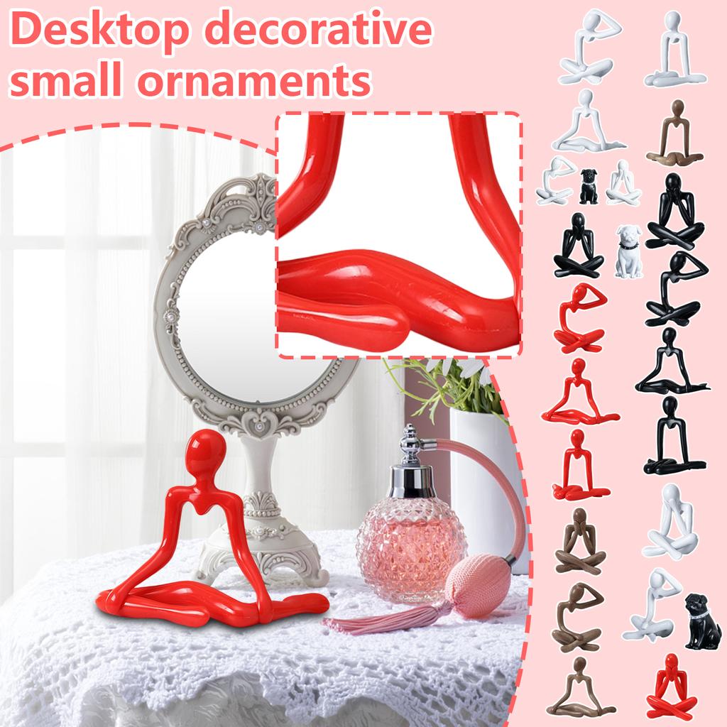 Abstract Figure Decoration Room Decoration Plastic Crafts Creative Small Ornaments Entrance Hall Art Decoration