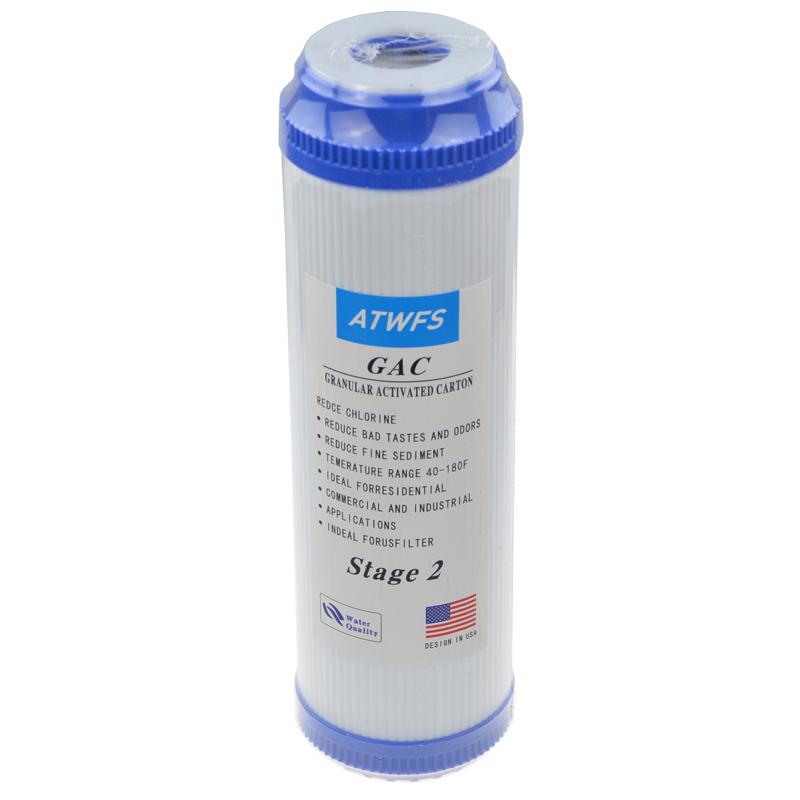 10-Inch Water Purifier Filter UDF Activated Carbon+PP Cotton Filter+CTO Carbon Water Purification