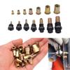 304pcs Rivet Nut And Manual Tool Set, Metric Rivet Nut Assortment (M3-M12), for Furniture, Decor, Automotive, Marine And Industr