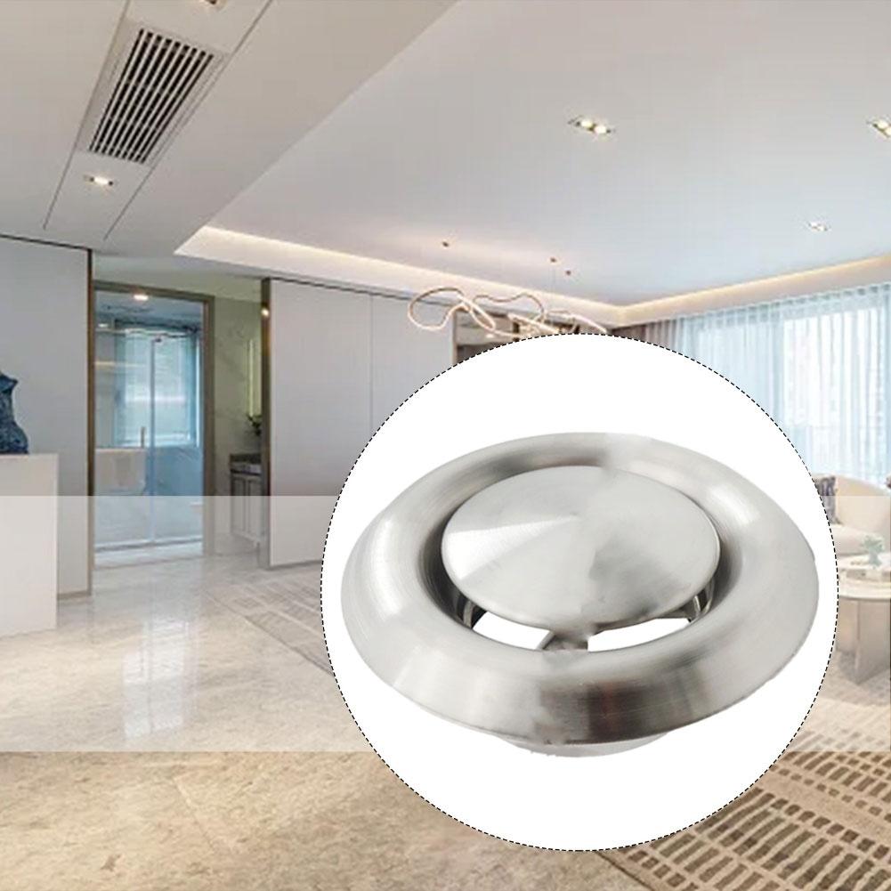 Spherical Disc Vent Outlet Crafted with 304 Stainless Steel for Use In Wall Hood Exhaust Systems and Ventilation Units