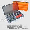 1pc Fishing Lure Box Tackle Storage Case Spinner Bait Fly Fishing Box With Sponge Compartments For Fishing Accessories
