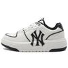 MLB Chunky Liner Abrasion Resistant, Height Increasing, Quick Dry Low Top Skateboard Shoes Unisex Blue White 3ASXCA12N-50WHS(Team188-)