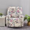 1 Seater Prints Recliner Chair Cover Spandex Stretch Floral  Armchair Cover Elastic Sofa Slipcovers for Living Room